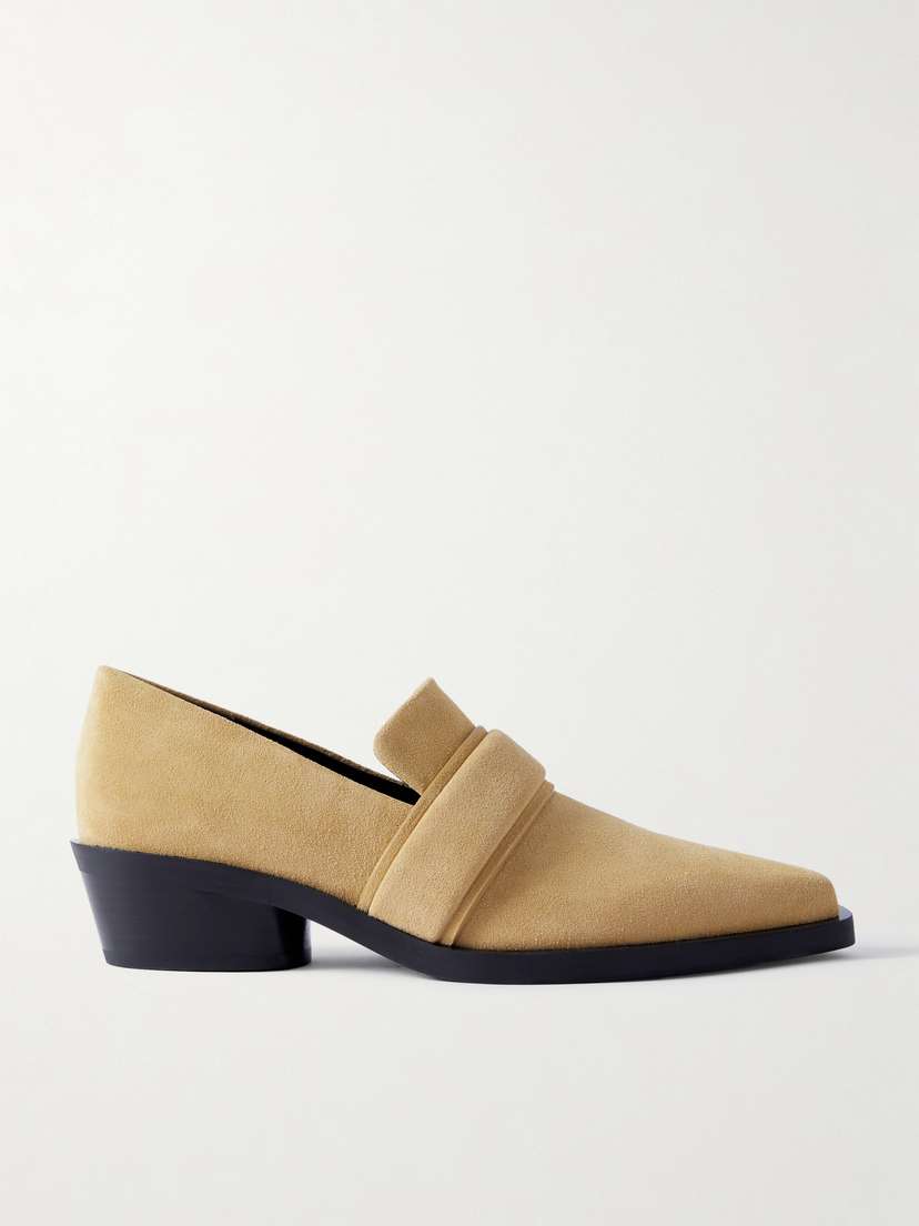 Proenza Schouler Bronco Suede Loafers