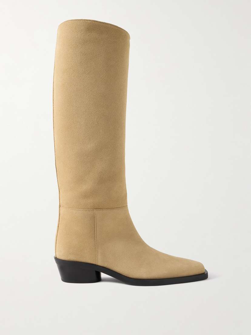 Proenza Schouler Bronco Suede Knee Boots