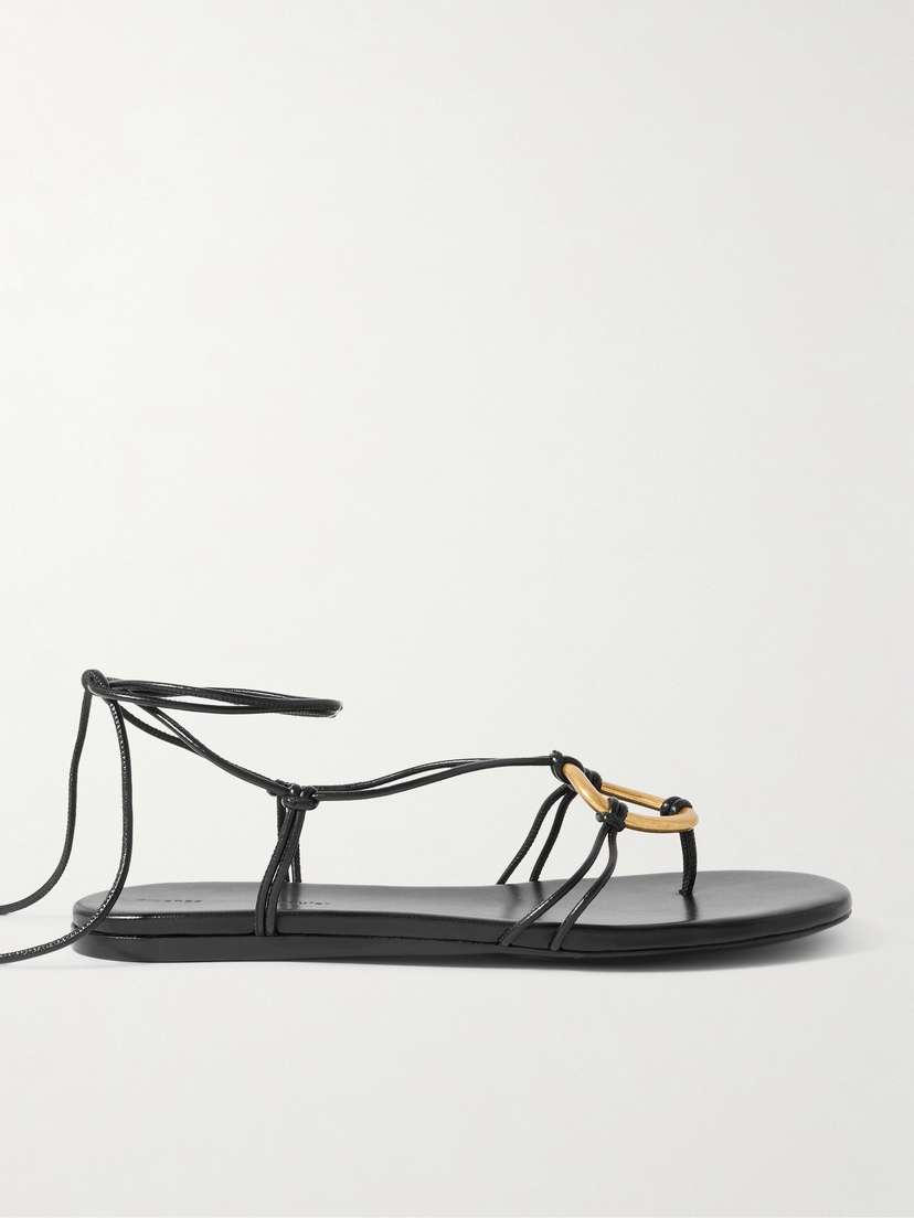 Proenza Schouler Embellished Leather Sandals