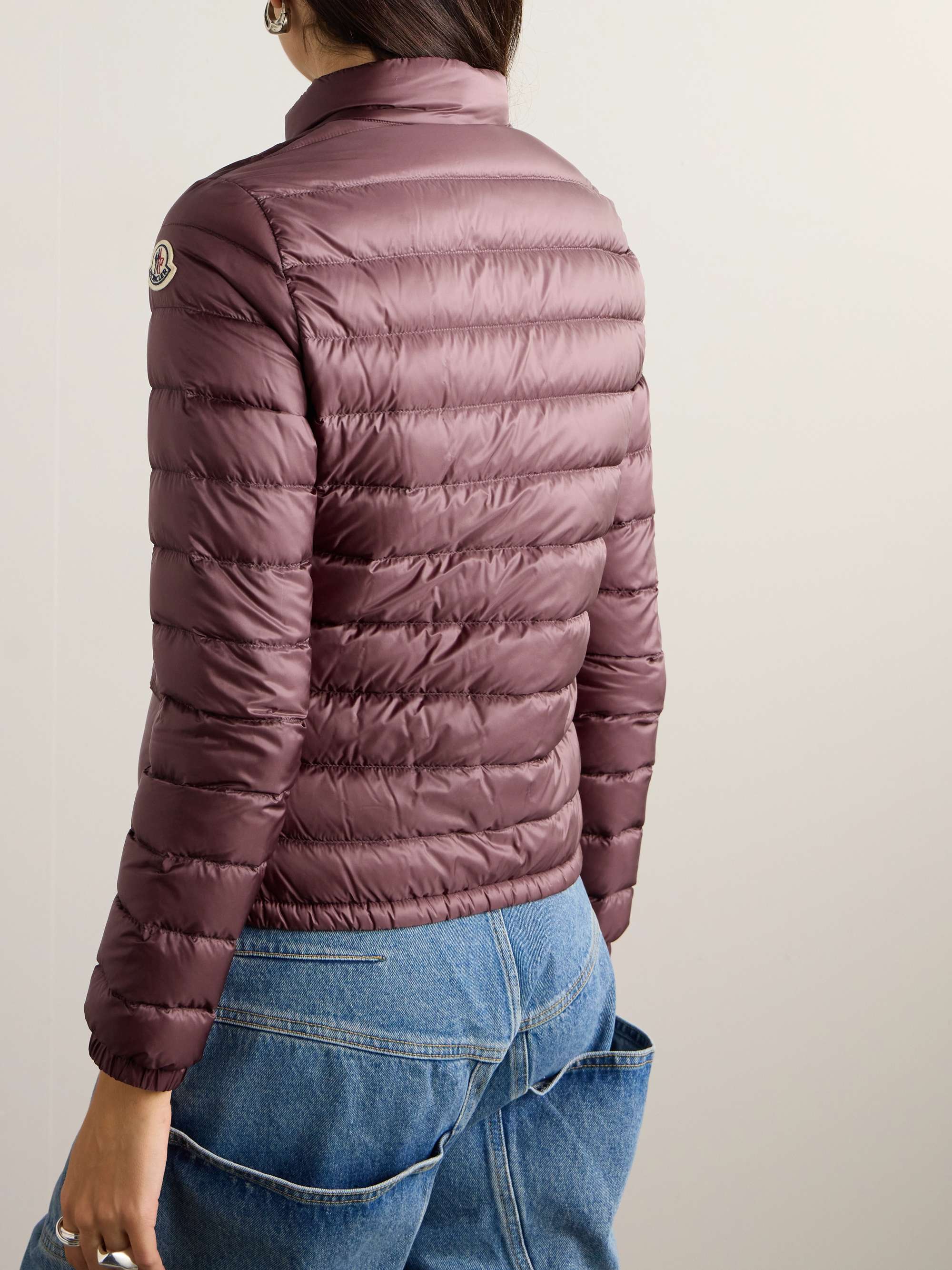 MONCLER Piumino trapuntato in shell Lans