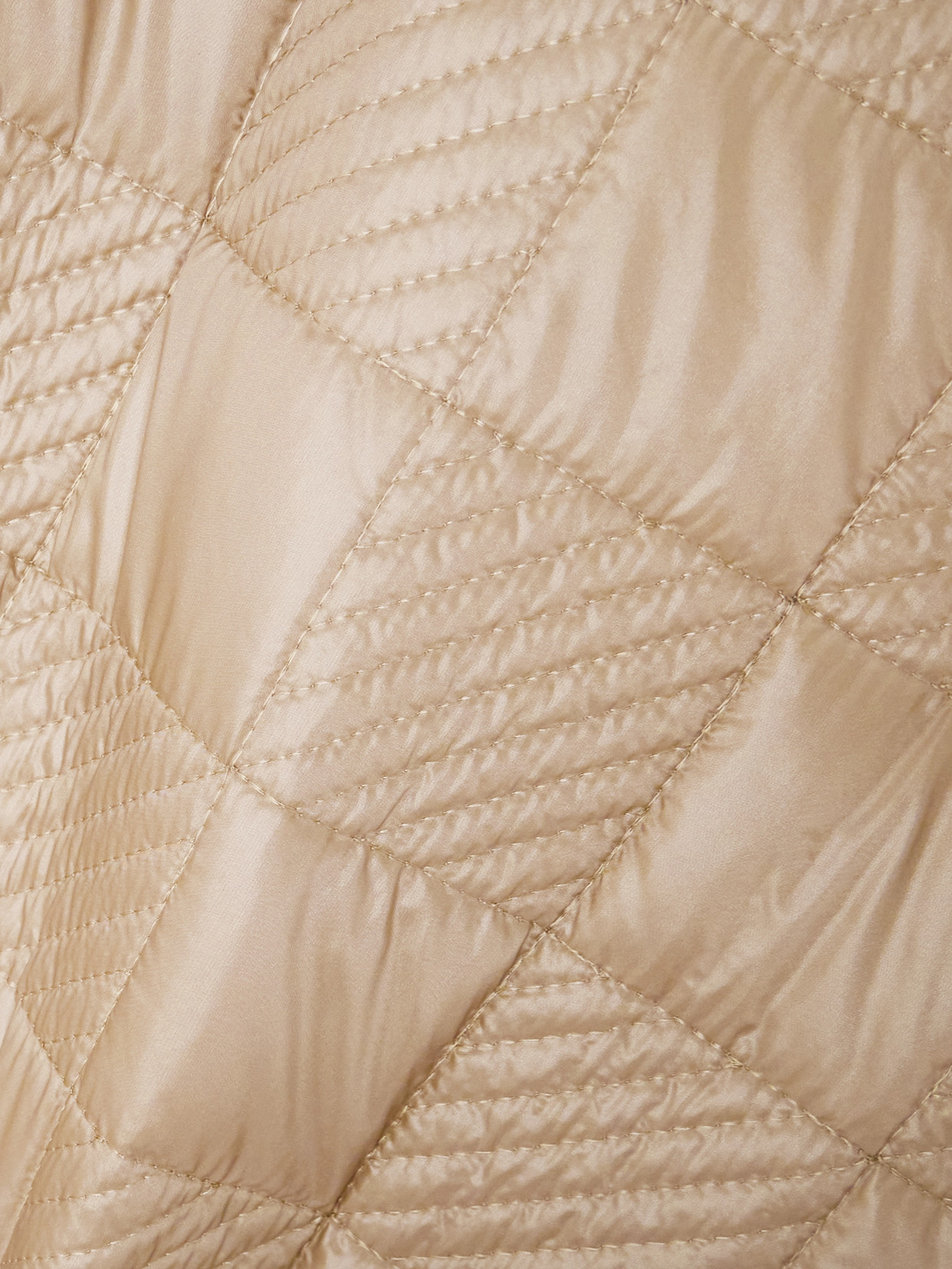 Moncler Quilted Shell Jacket In Brown