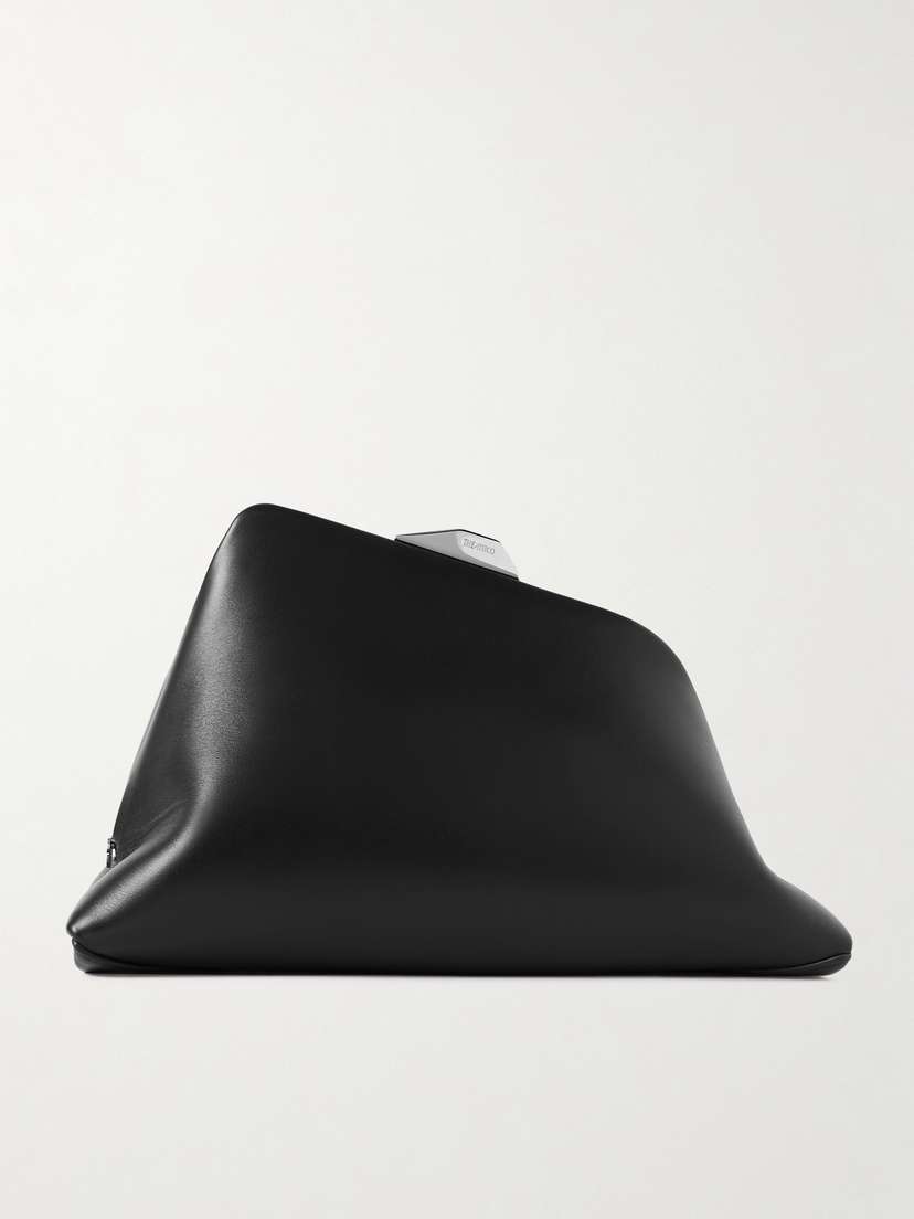 The Attico Day Off Leather Shoulder Bag