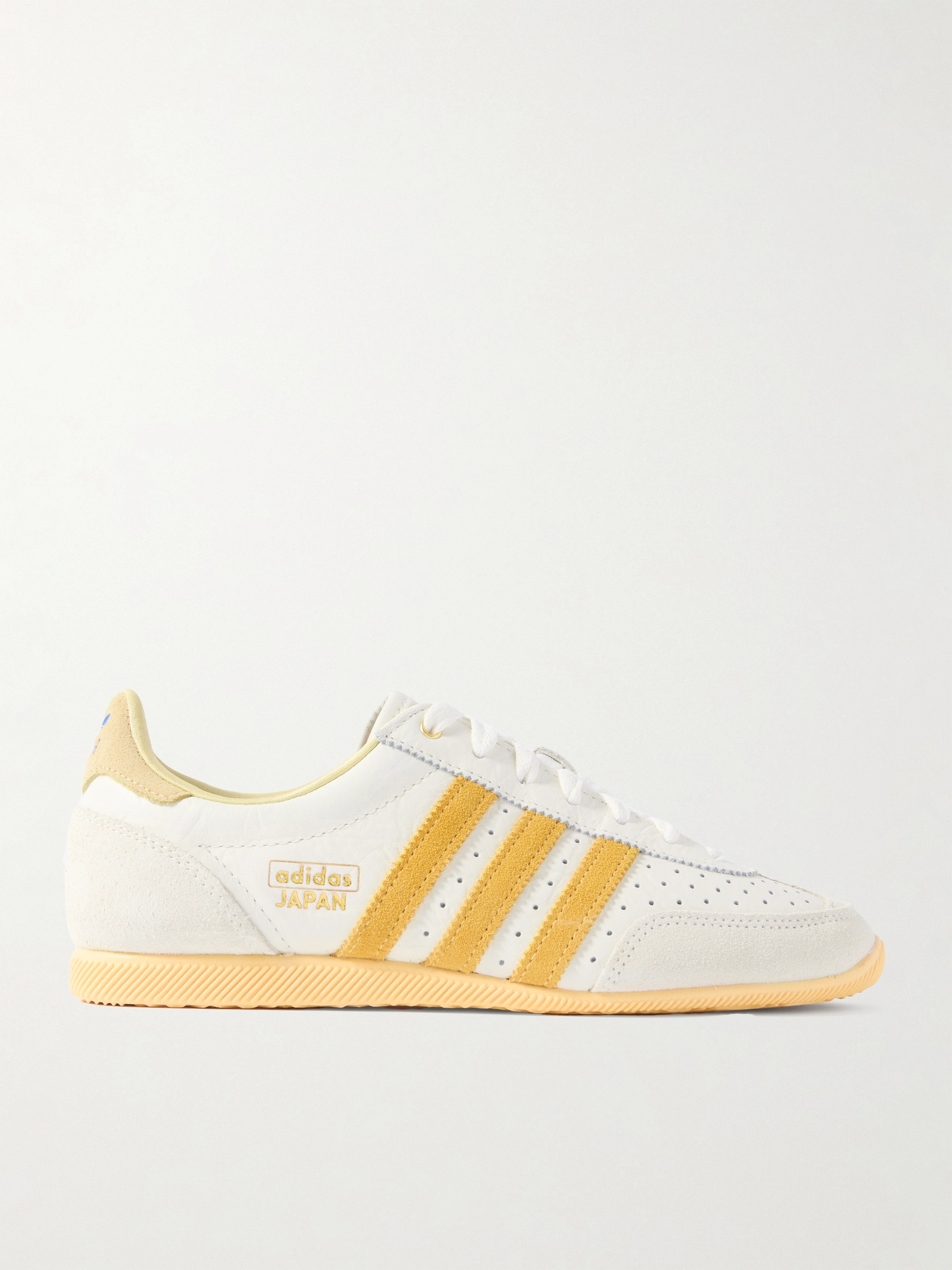 adidas Originals Country Japan nubuck-trimmed leather sneakers