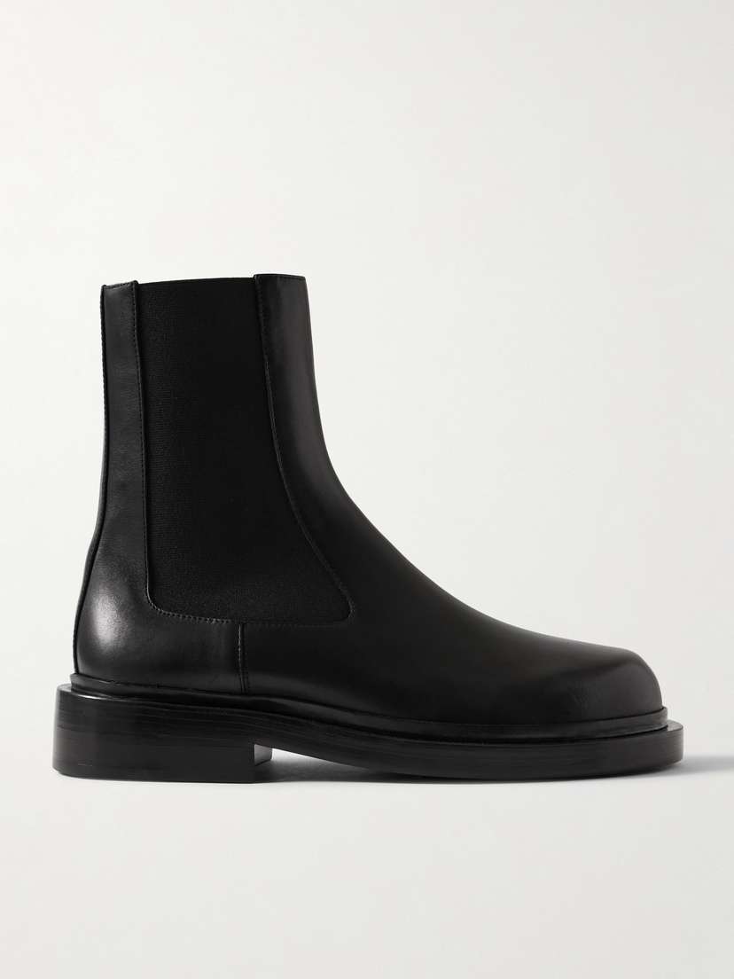 Jil Sander Leather Chelsea Boots