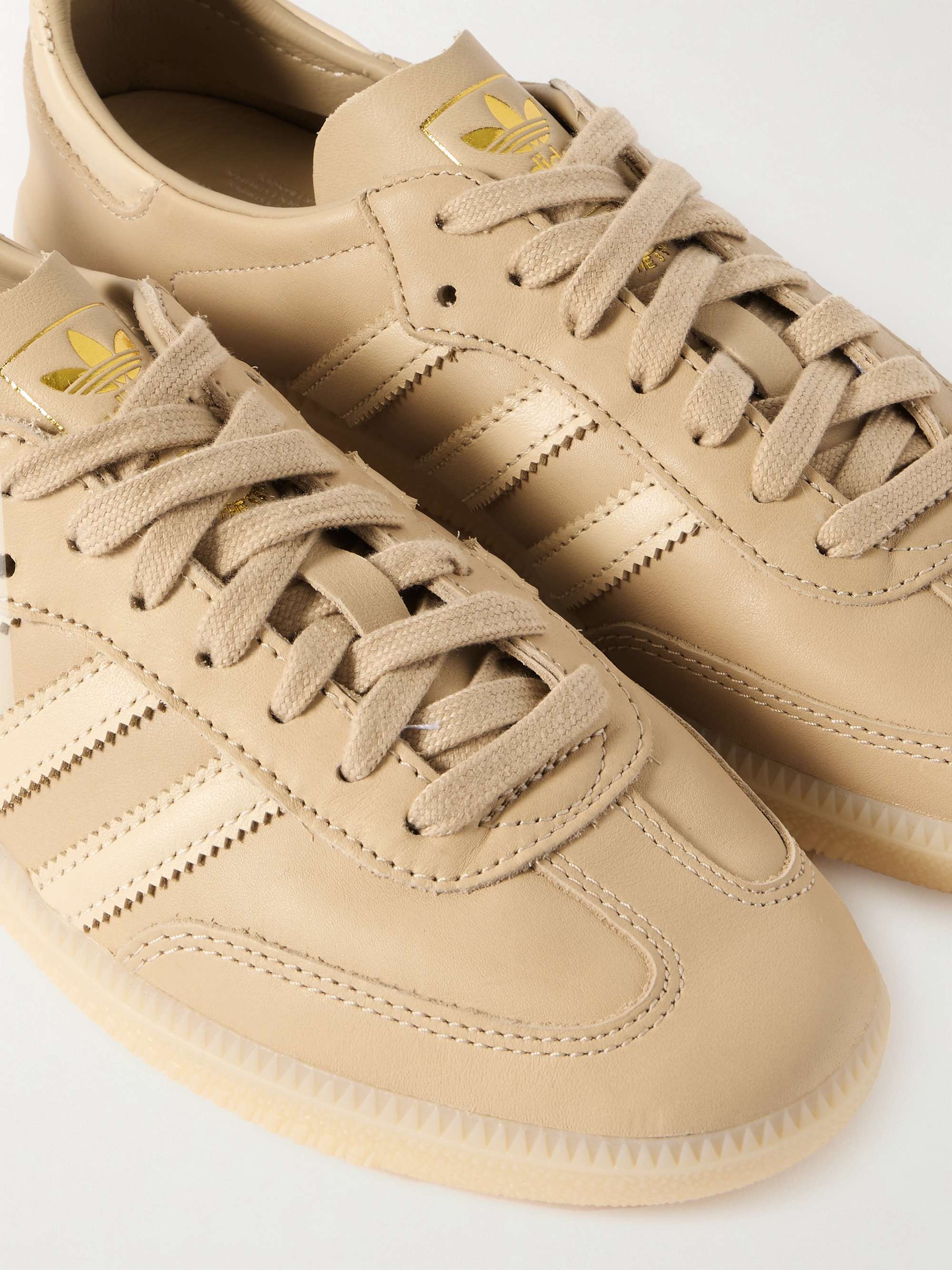 ADIDAS ORIGINALS Samba Decon leather sneakers NET A PORTER