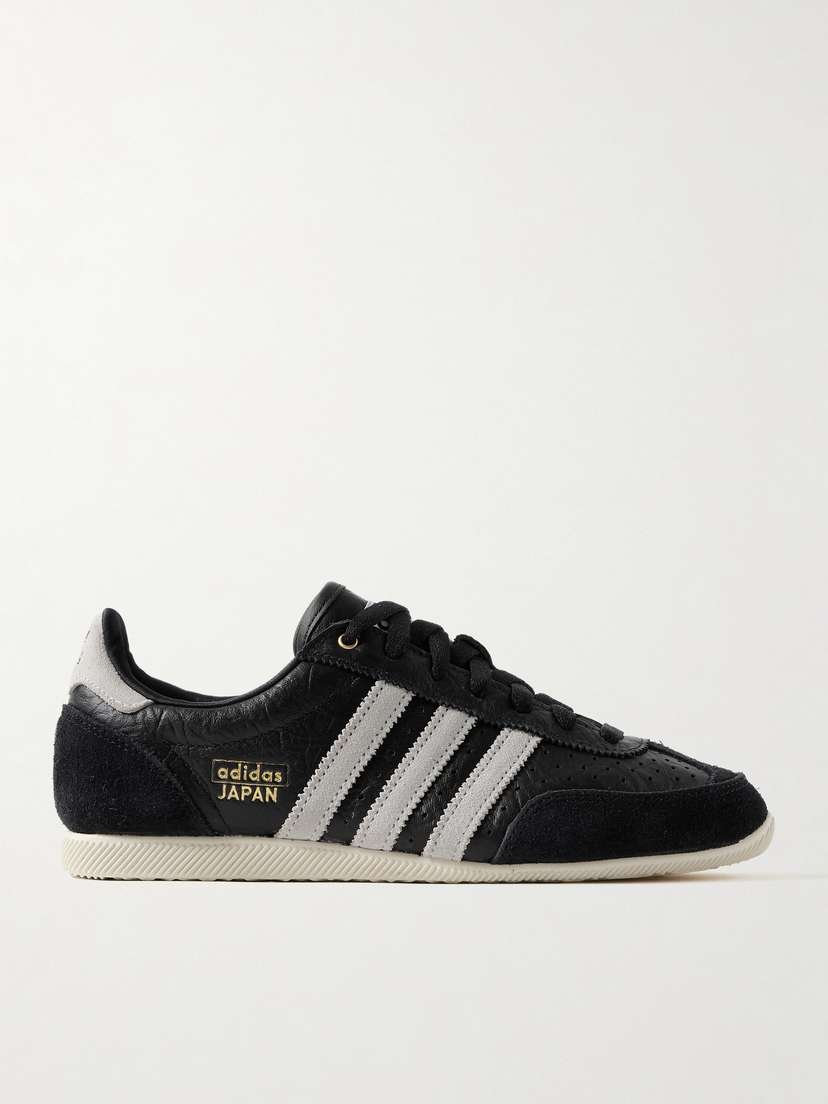 adidas Originals Japan Suede And Textured-leather Sneakers