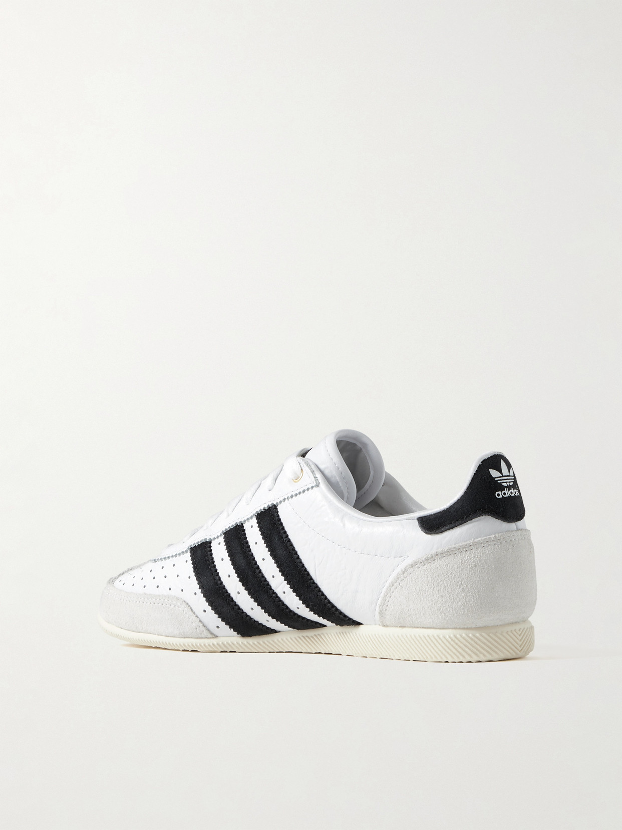 Japan Suede And Textured-Leather Sneakers