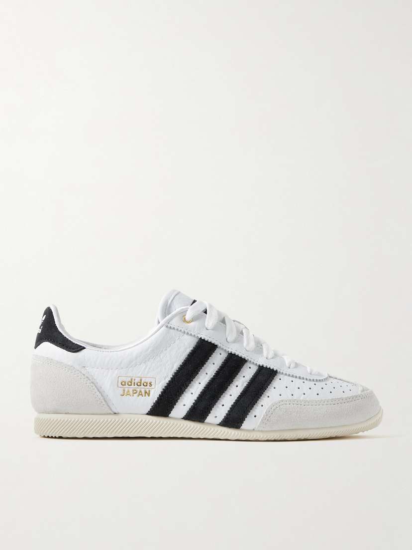adidas Originals Japan Suede And Textured-leather Sneakers
