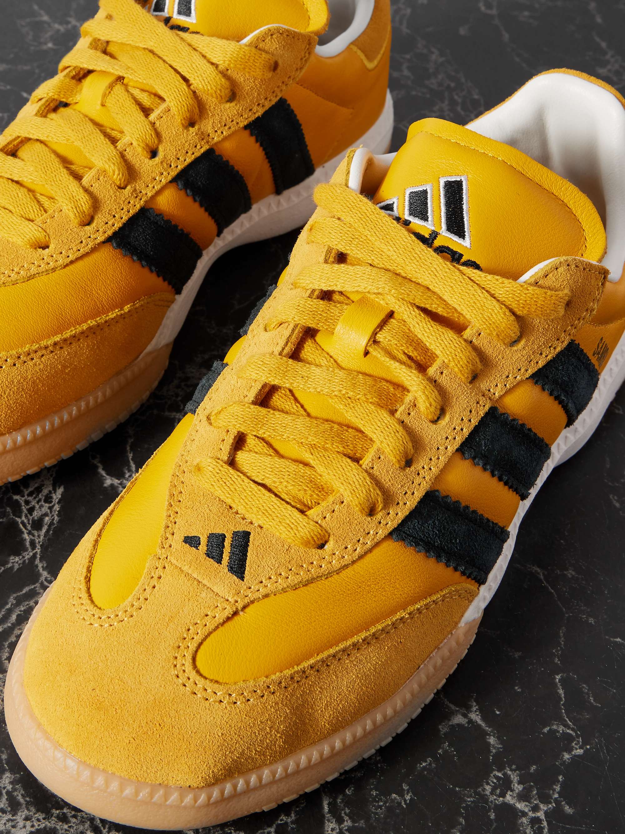 Yellow samba adidas cheap