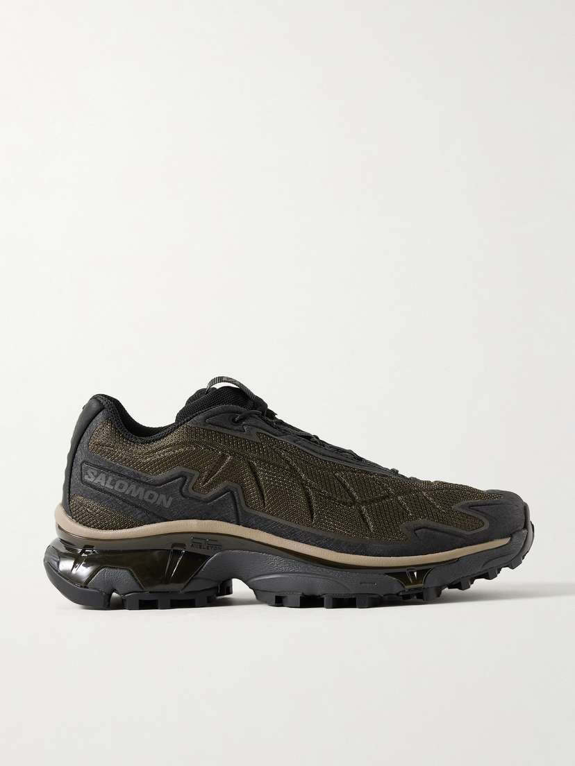 Salomon Xt-slate Rubber-trimmed Mesh Sneakers
