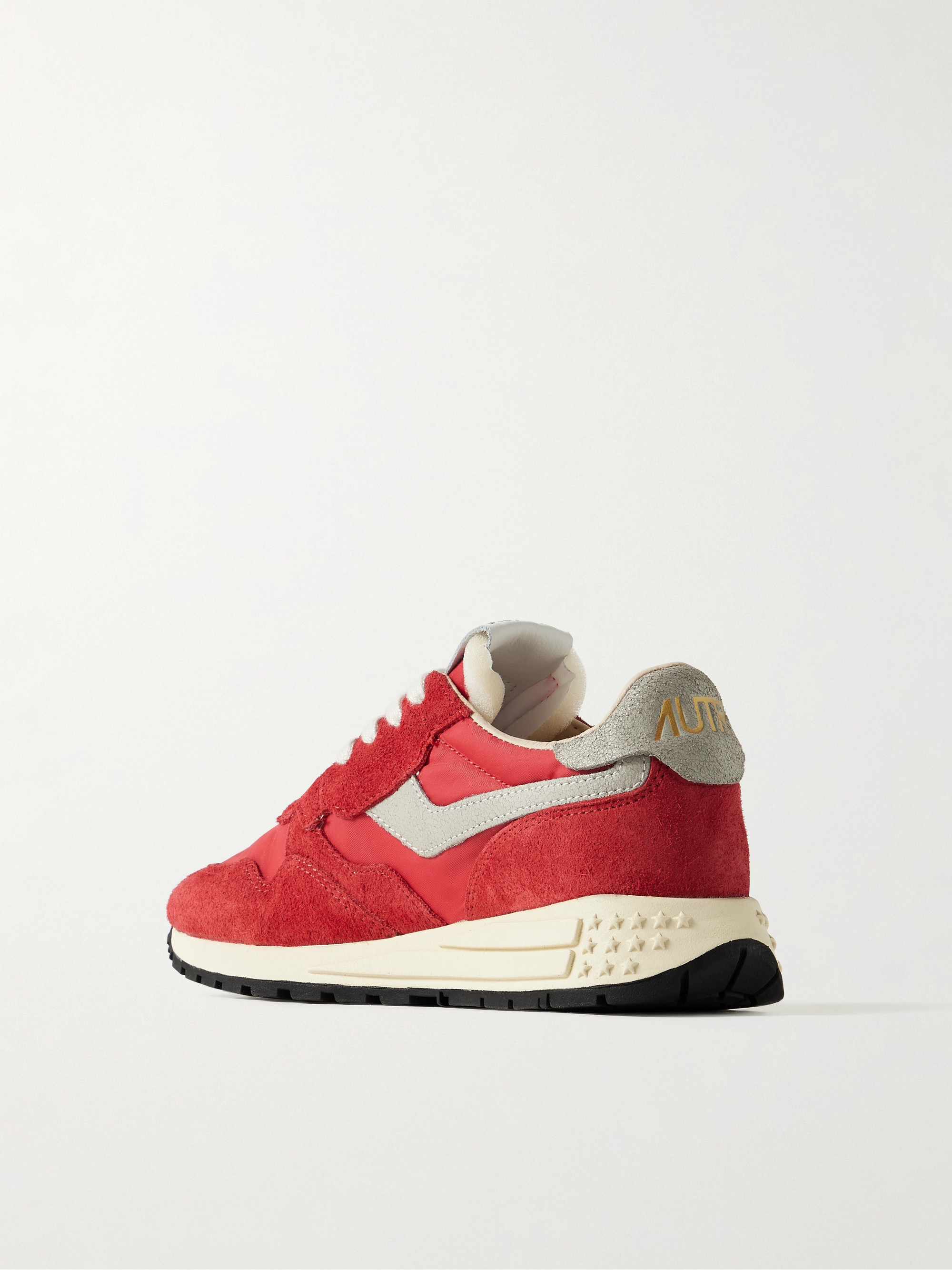 Autry Reelwind Low suede and shell sneakers thumbnail