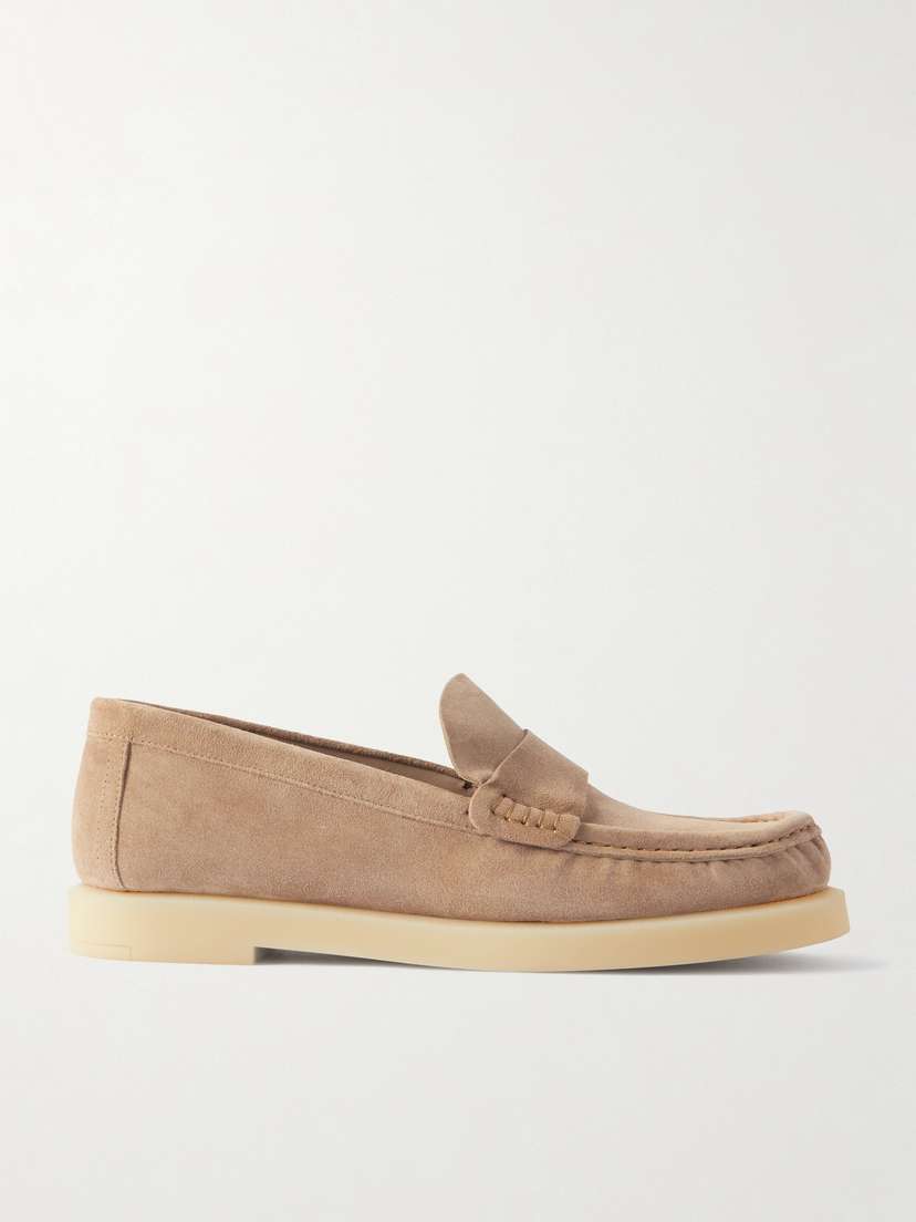 Stuart Weitzman Blake Suede Loafers