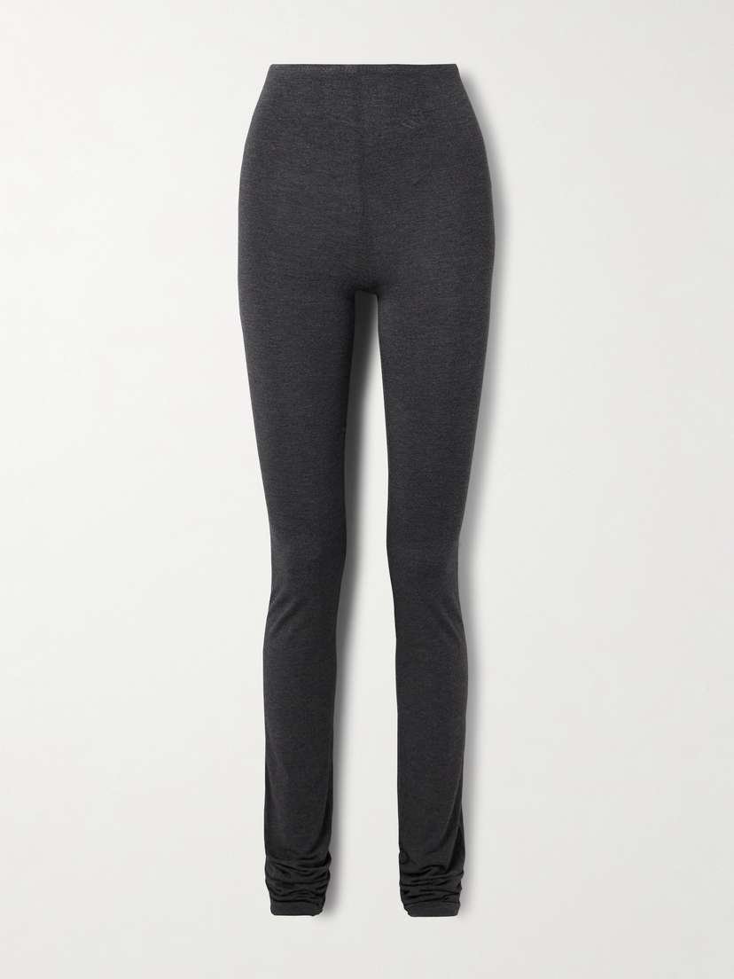 Norma Kamali Stretch-jersey Leggings