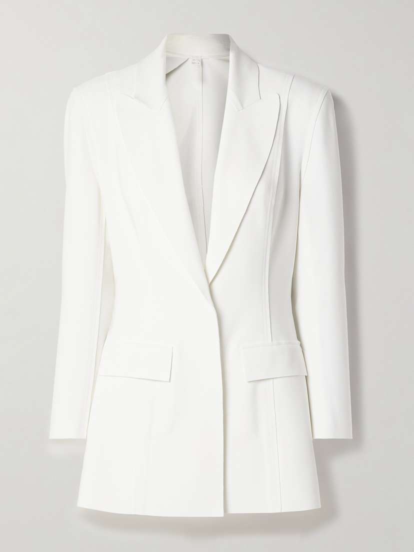 Norma Kamali Jersey Blazer