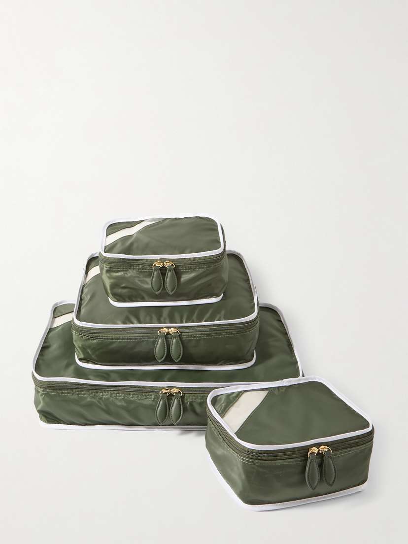 Paravel Set Of Four Recycled-nylon Packing Cubes