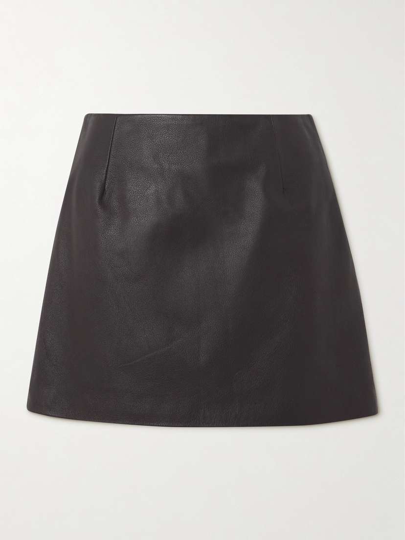 Blazé Milano Coci Vegas Baby Leather Mini Skirt