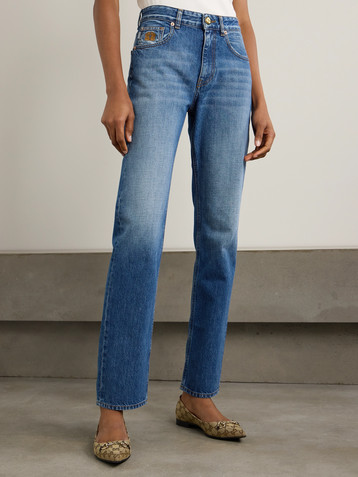 Blazé Milano Norico high-rise straight-leg jeans