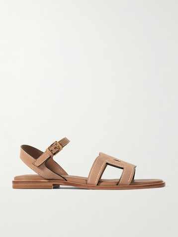 Tod's Kate cutout suede sandals