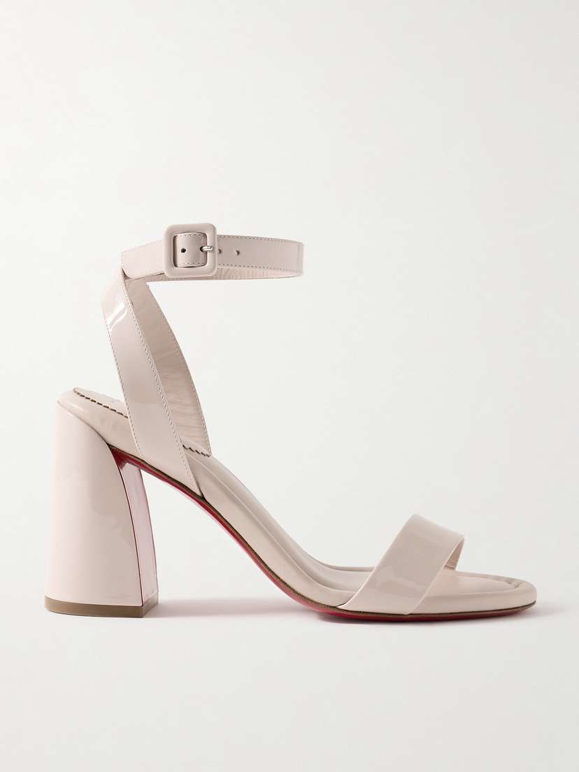 Christian Louboutin Miss Sabina 85 Patent-leather Sandals