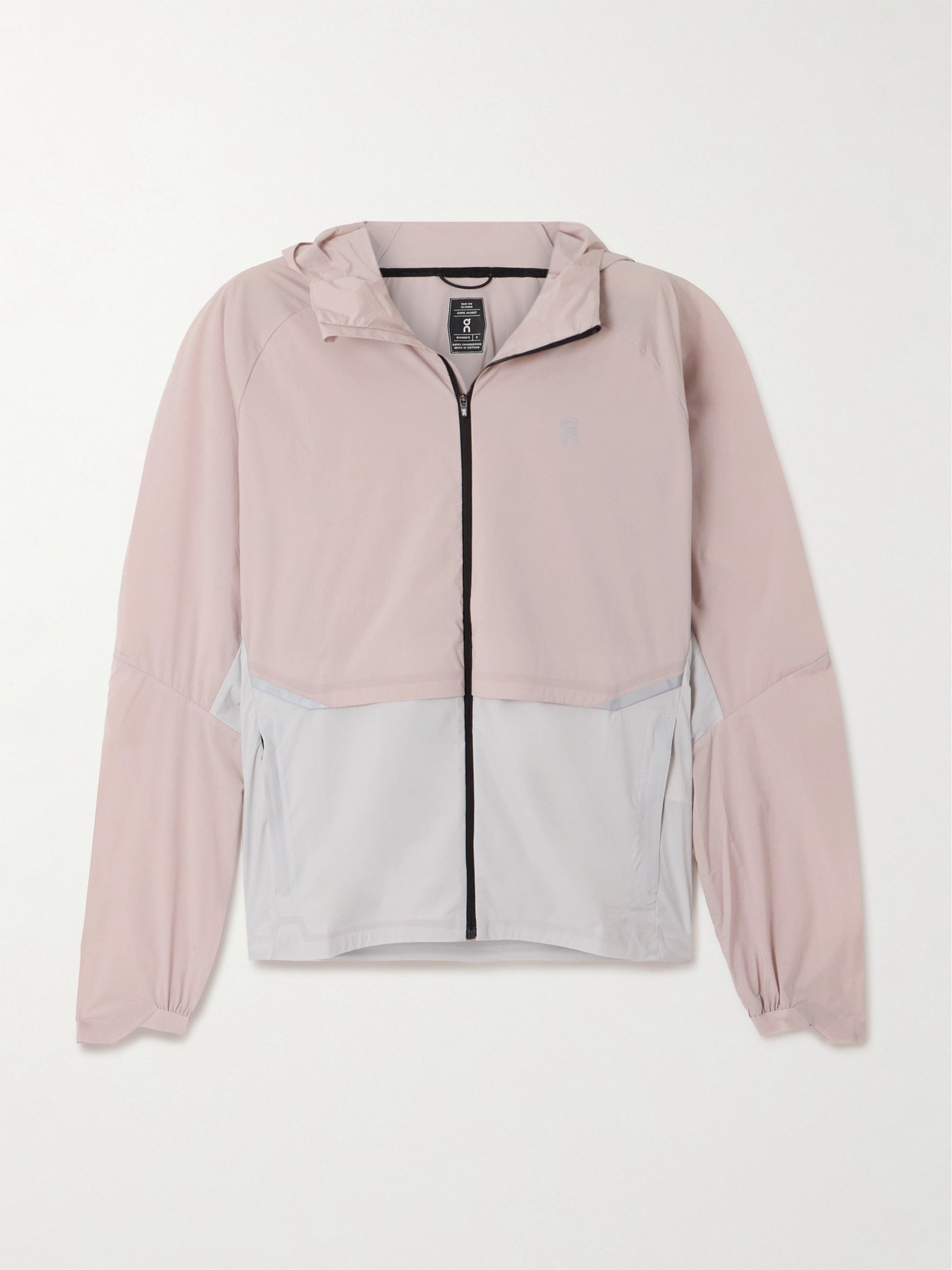 ON - Core Hooded Paneled Recycled-shell And Ripstop Jacket - Neutrals