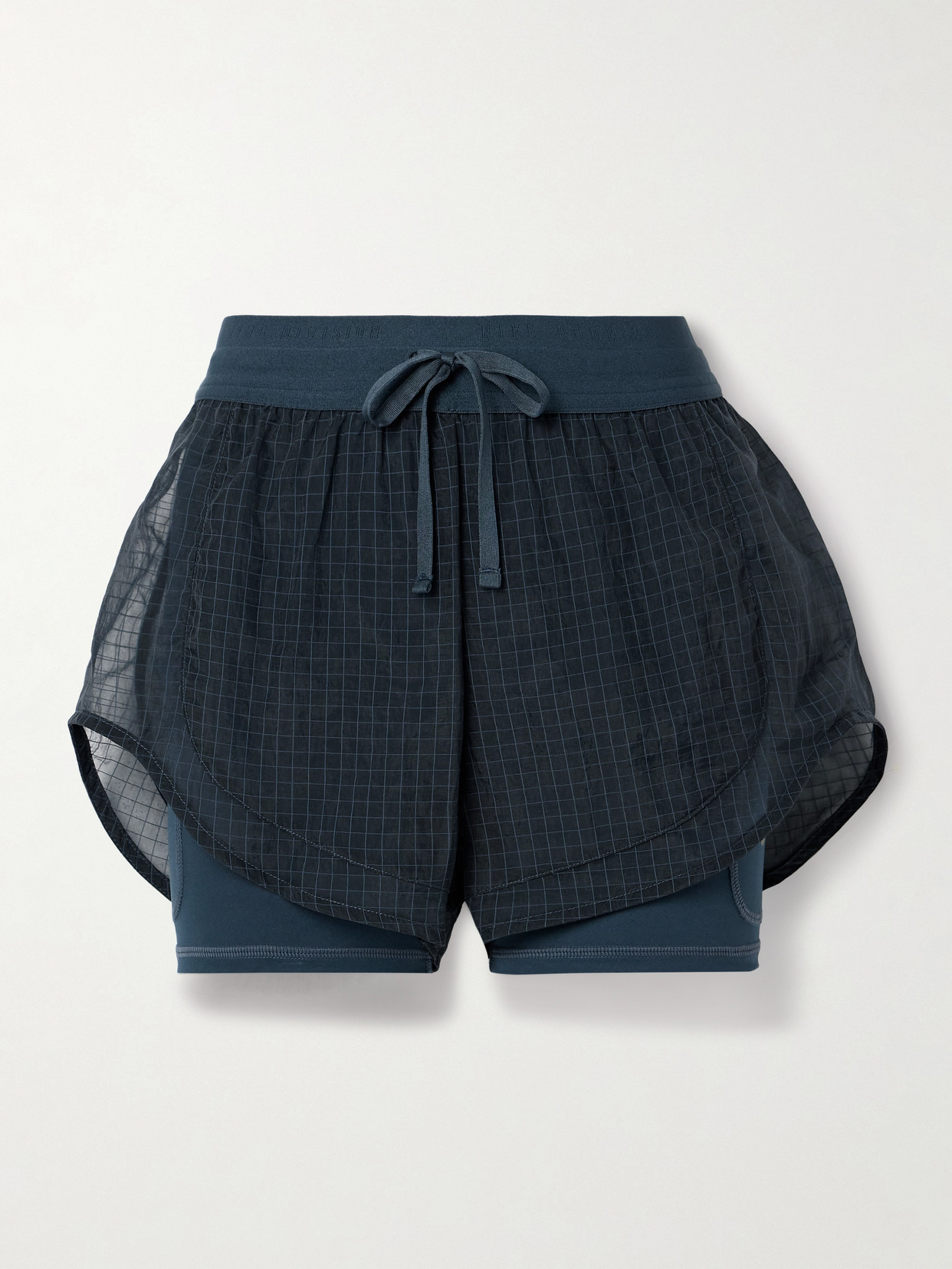 Nike - Layered Ripstop And Dri-fit Shorts - Blue