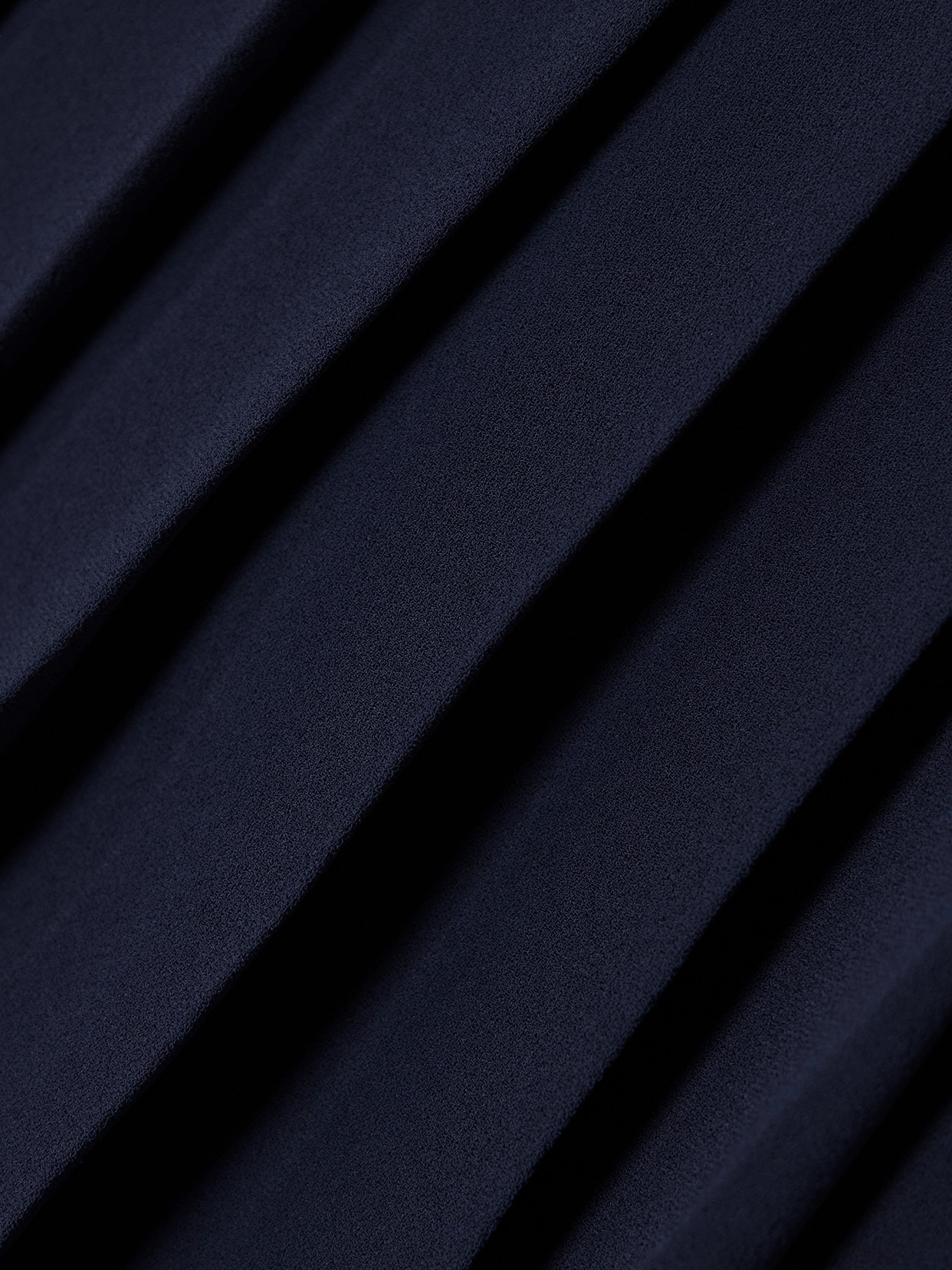 Shop Sporty And Rich Abigail Striped Pleated Crepe Mini Skirt In Blue