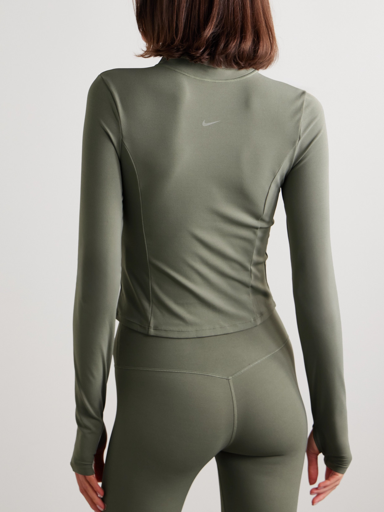 Nike Zenvy Dri-fit Infinasoft Jacket In Green