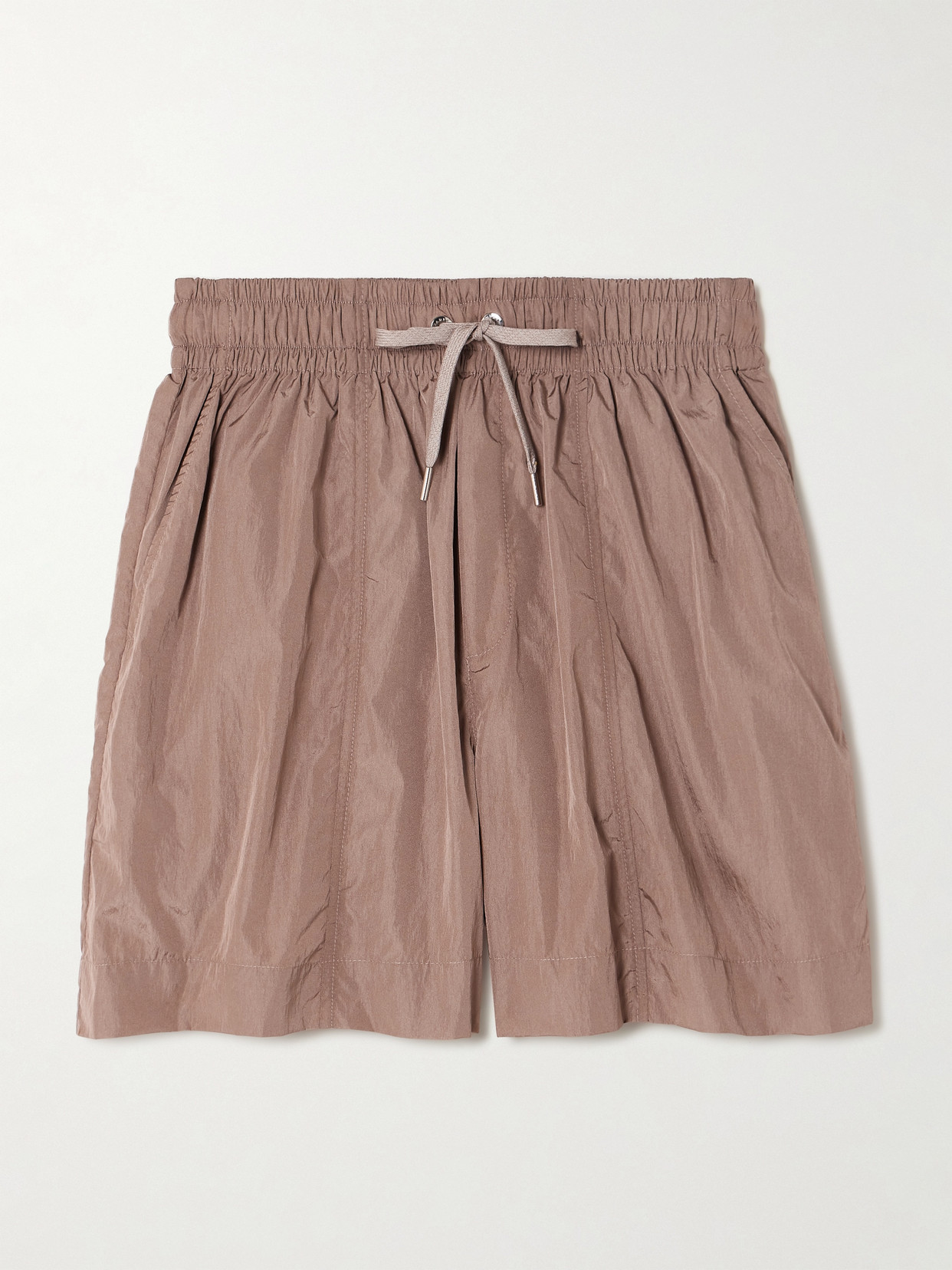Varley - Ralph Metallic Shell Shorts - Brown