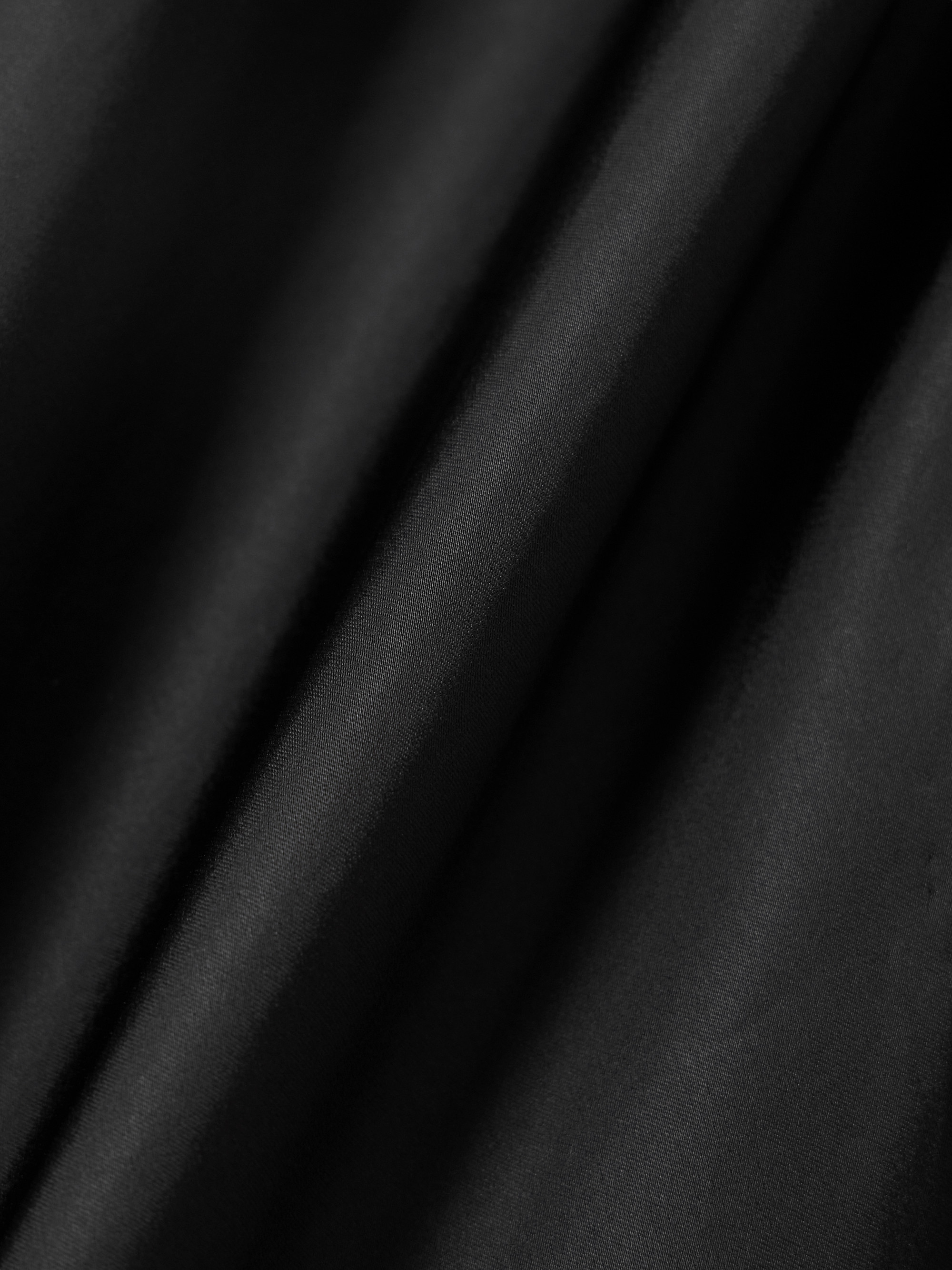 GANNI Recycled-satin mini dress