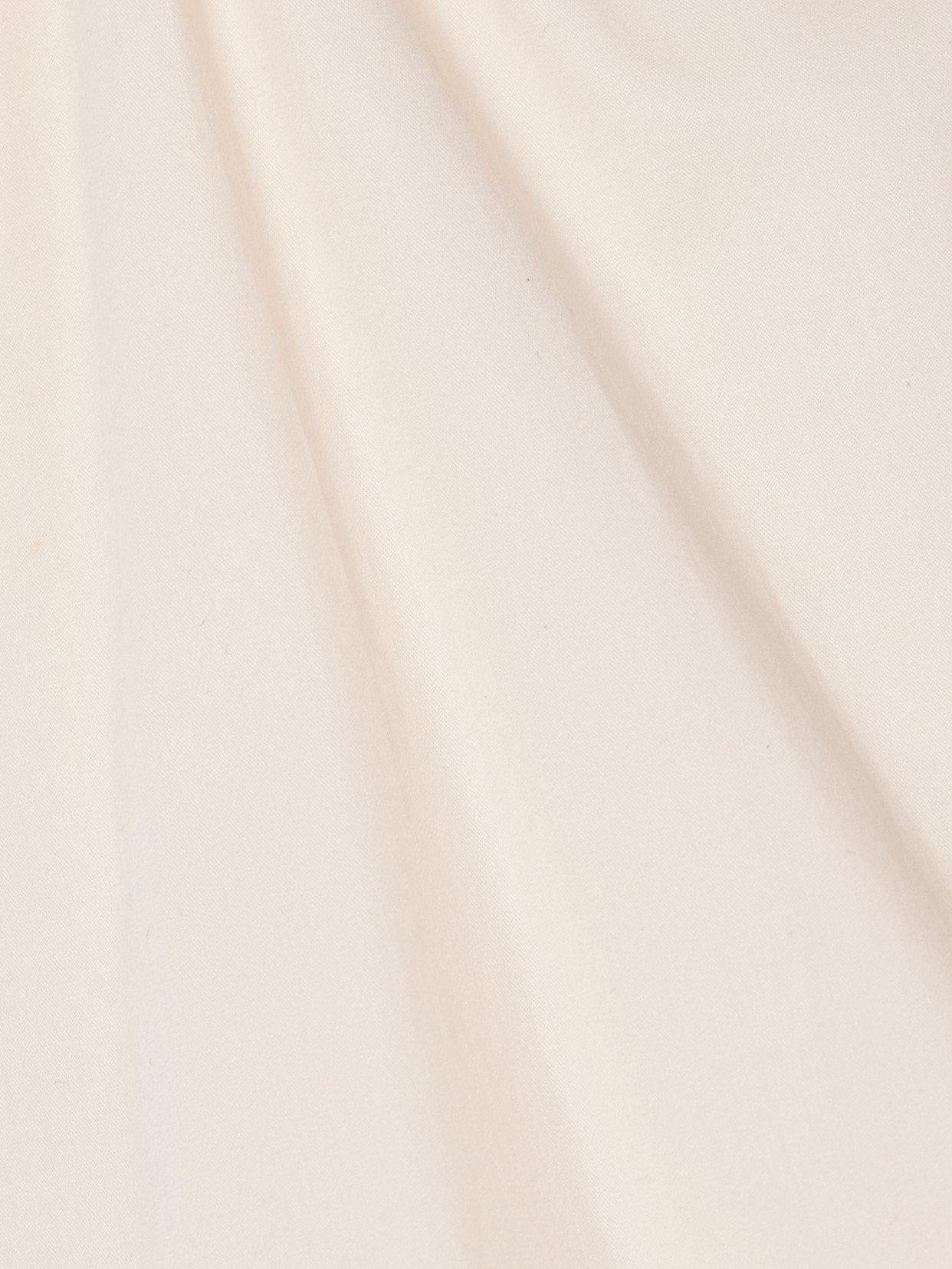 Johanna Ortiz Vision Carrier Cutout Ruched Cotton-blend Poplin Peplum Top In Ivory