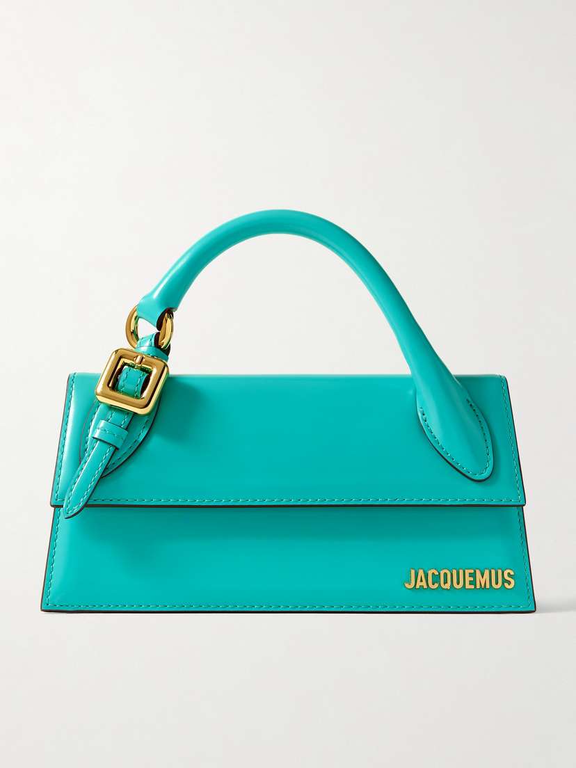Jacquemus Le Chiquito Long Glossed-leather Tote