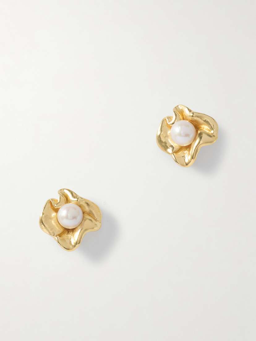 Completedworks plated Pearl Earrings