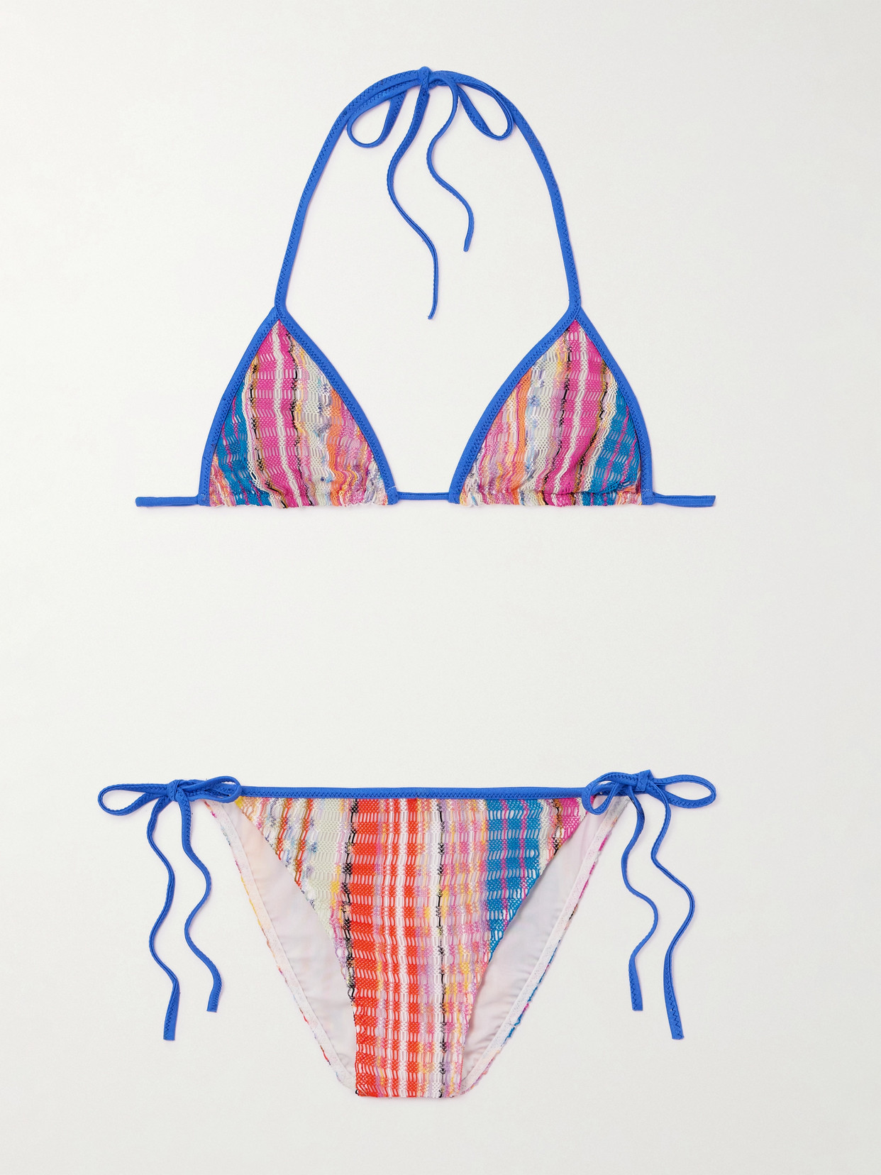 Maillot De Bain Une Pièce Missoni Mare Vintage 2002 Taille 44 - Lacé Et Coloré