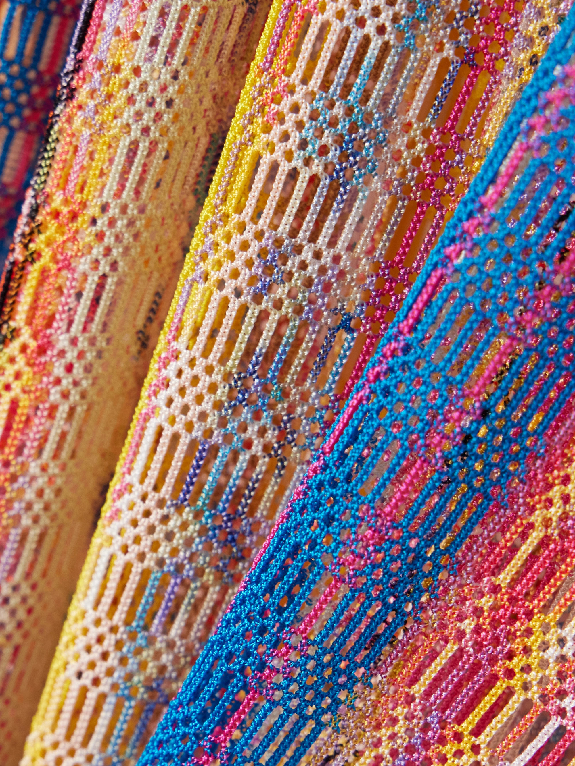 Missoni Striped crochet-knit mini dress thumbnail