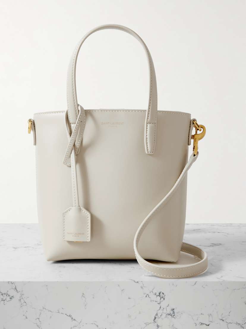 Saint Laurent Mini Toy Shopping Leather Tote