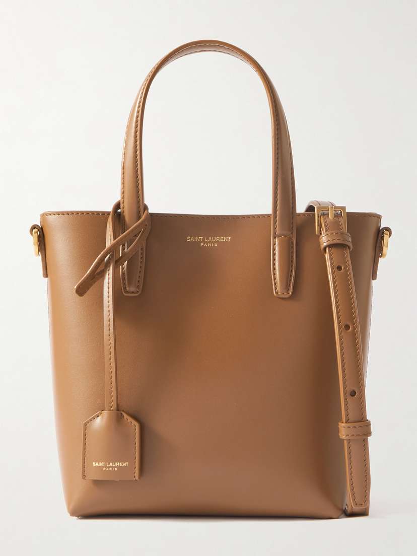 Saint Laurent Mini Toy Shopping Leather Tote