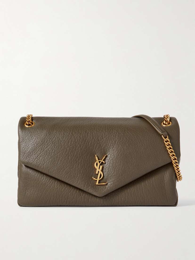 Saint Laurent Calypso Large Padded Leather Shoulder Bag