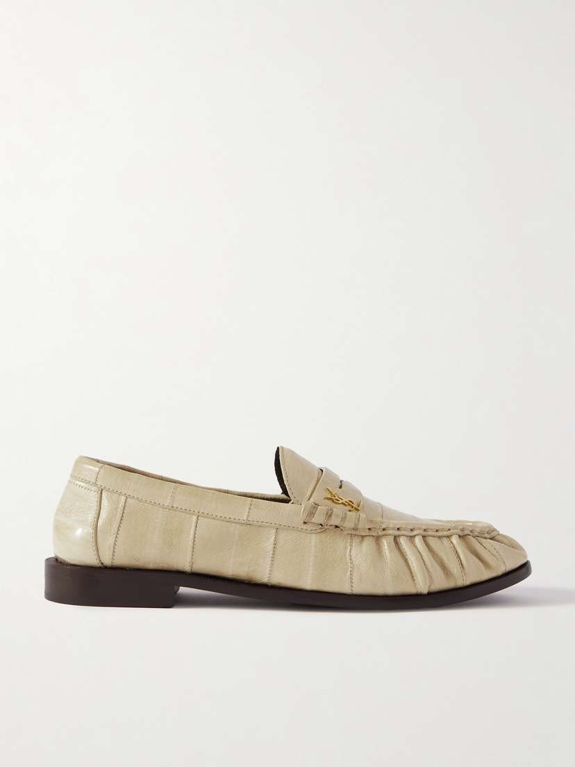 Saint Laurent Le Loafer Leather Loafers