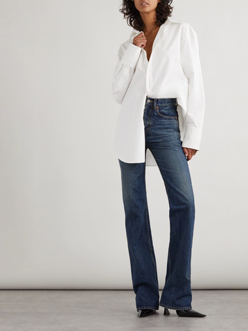 Saint Laurent Cotton-poplin shirt