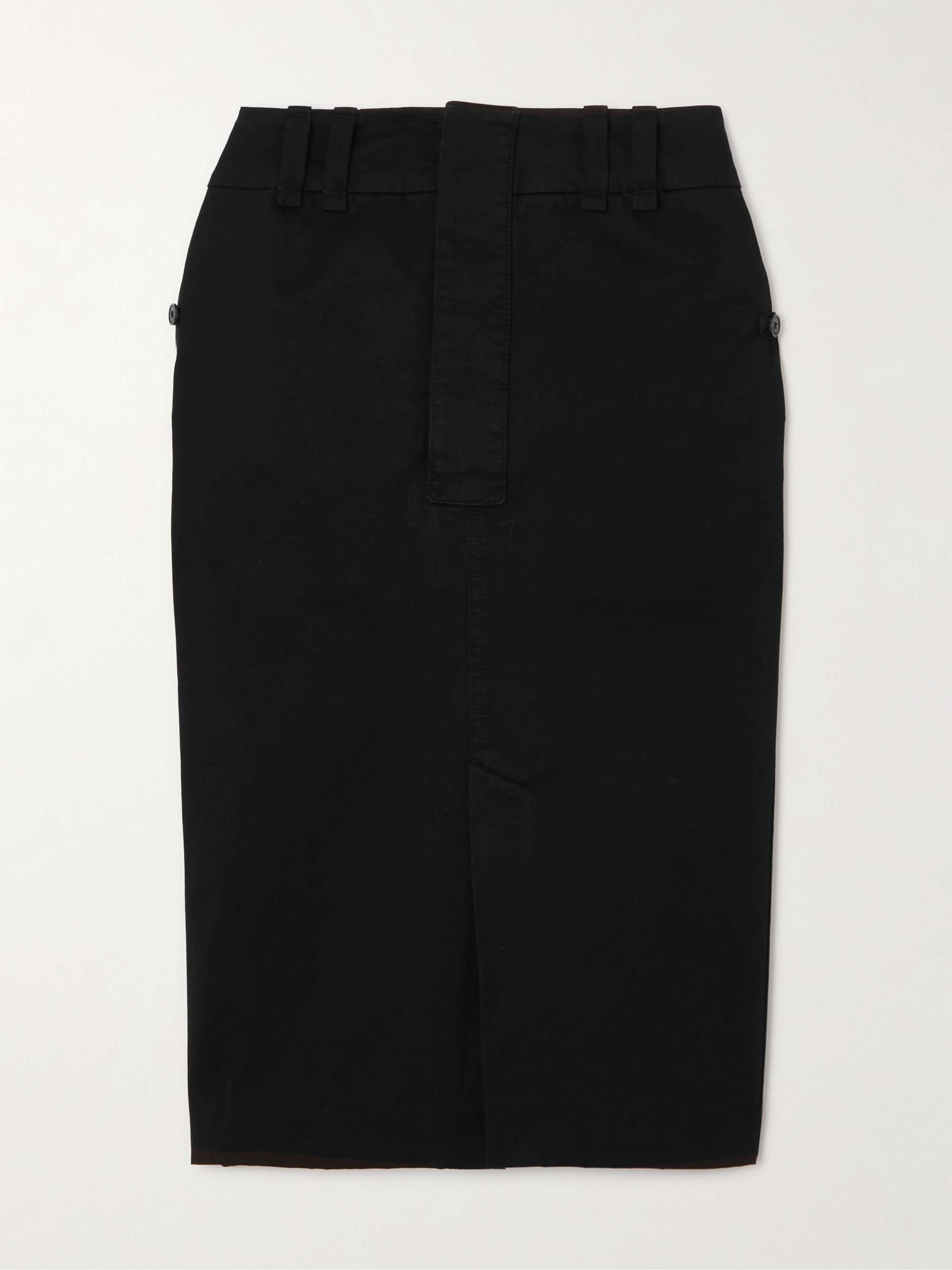 【送料&関税込】Saint Laurent Black Gabardine Blazer Saint Laurent Gabardine Blazer in Black | FWRD