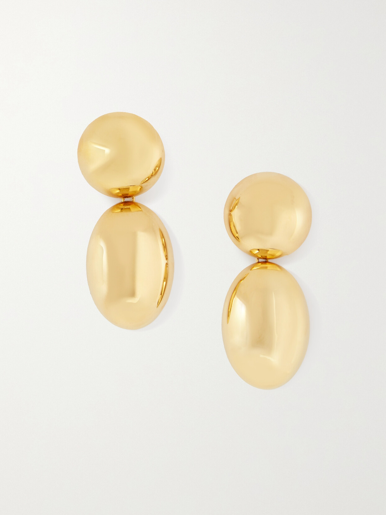 LIE STUDIO THE KLARA GOLD-PLATED EARRINGS