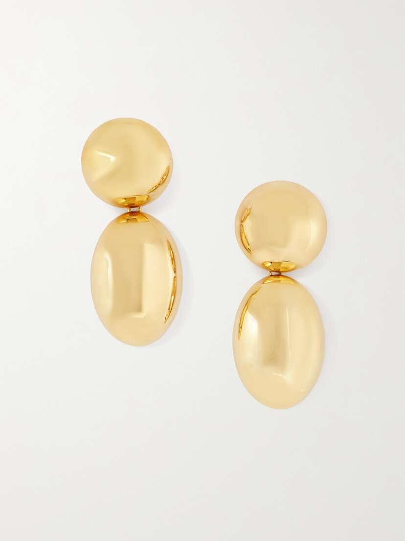 LIÉ STUDIO The Klara Gold-plated Earrings