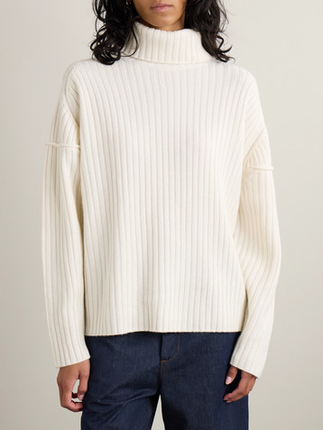 arch4 Hollywood ribbed cashmere turtleneck sweater