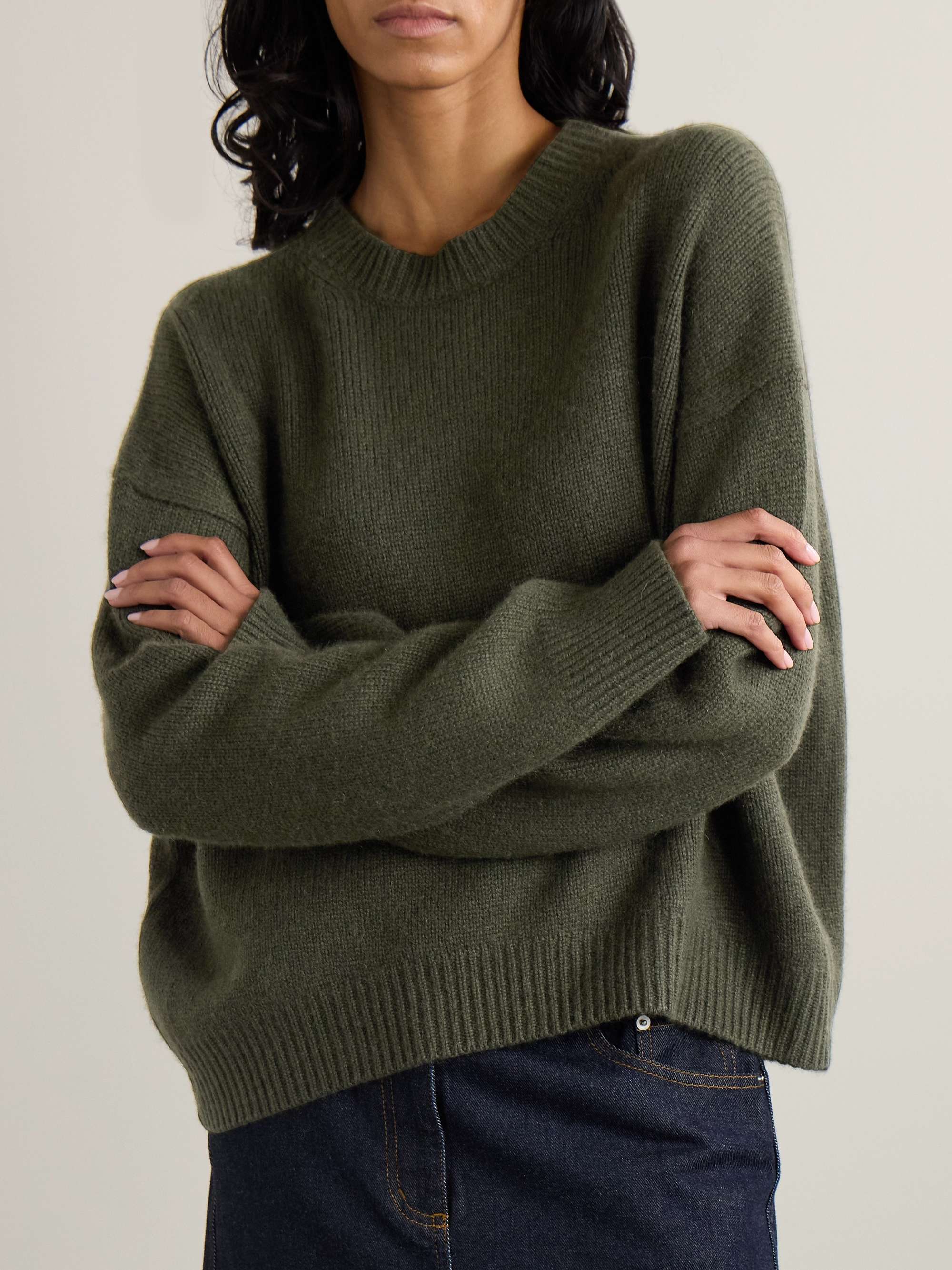 ARCH4 + NET SUSTAIN The Ivy cashmere sweater