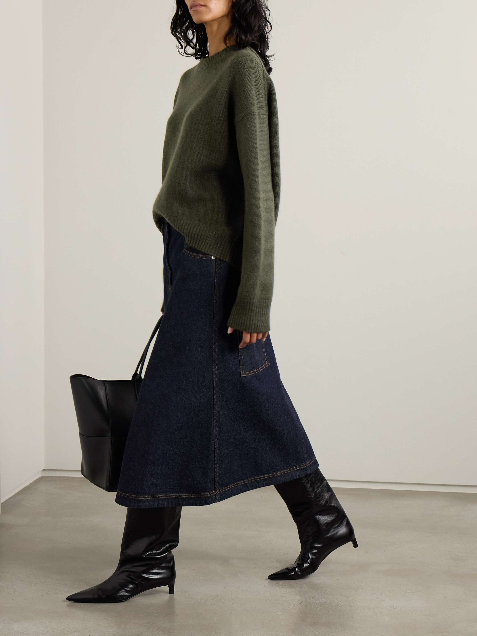 ARCH4 + NET SUSTAIN The Ivy cashmere sweater