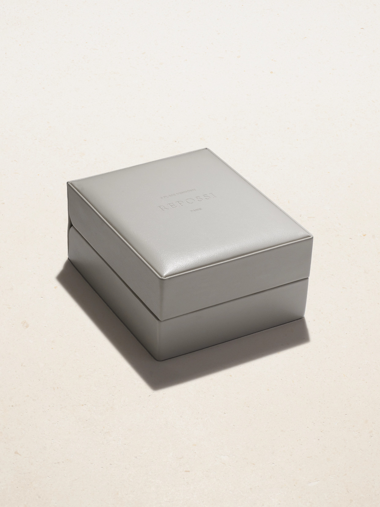Repossi Serti Sur Vide 18-karat White Gold, Diamond And Emerald Ring In Green