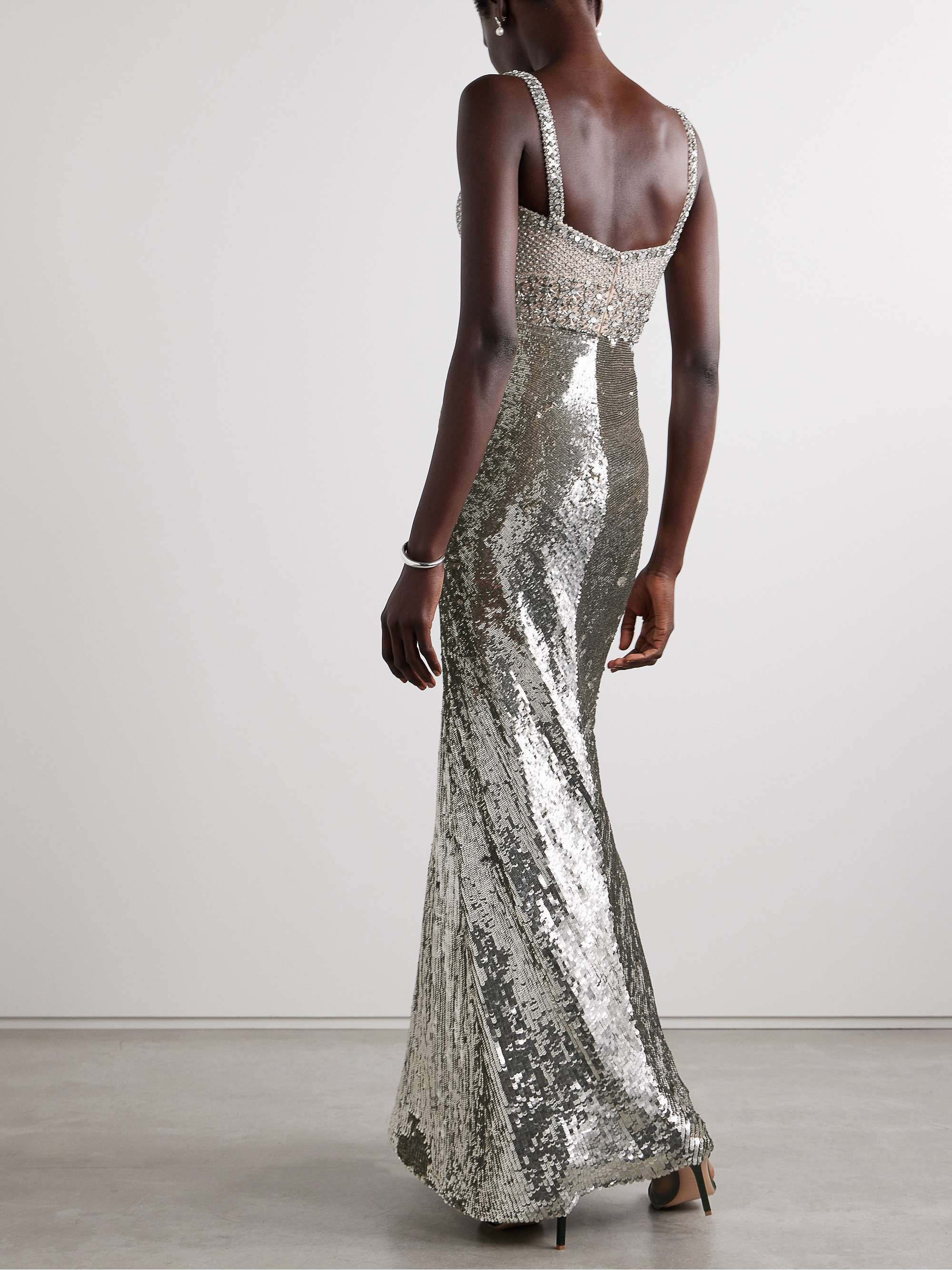 JENNY PACKHAM Only You draped embellished tulle gown | NET-A