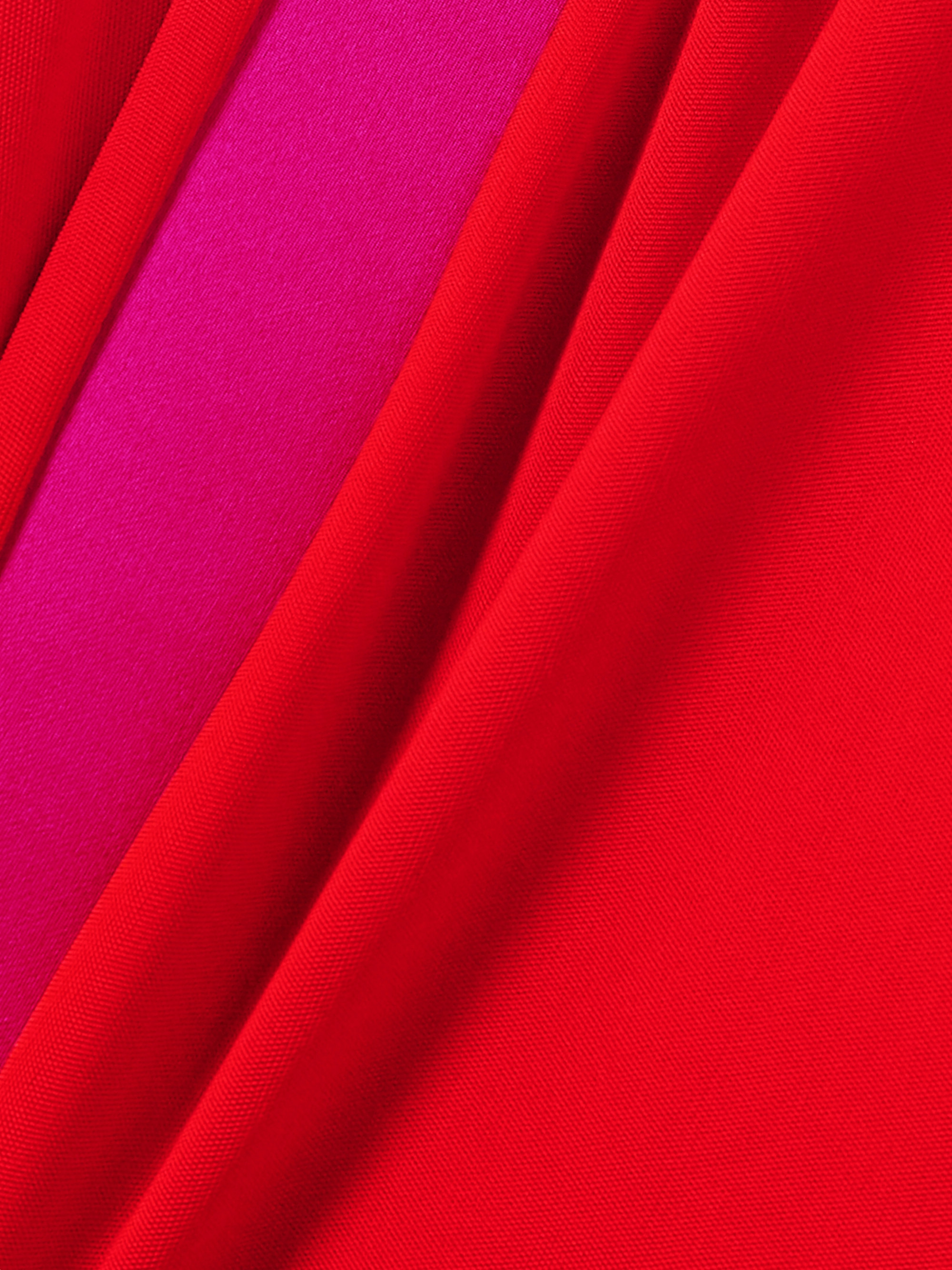 AZ Factory Aka wide-leg striped satin pajama pants