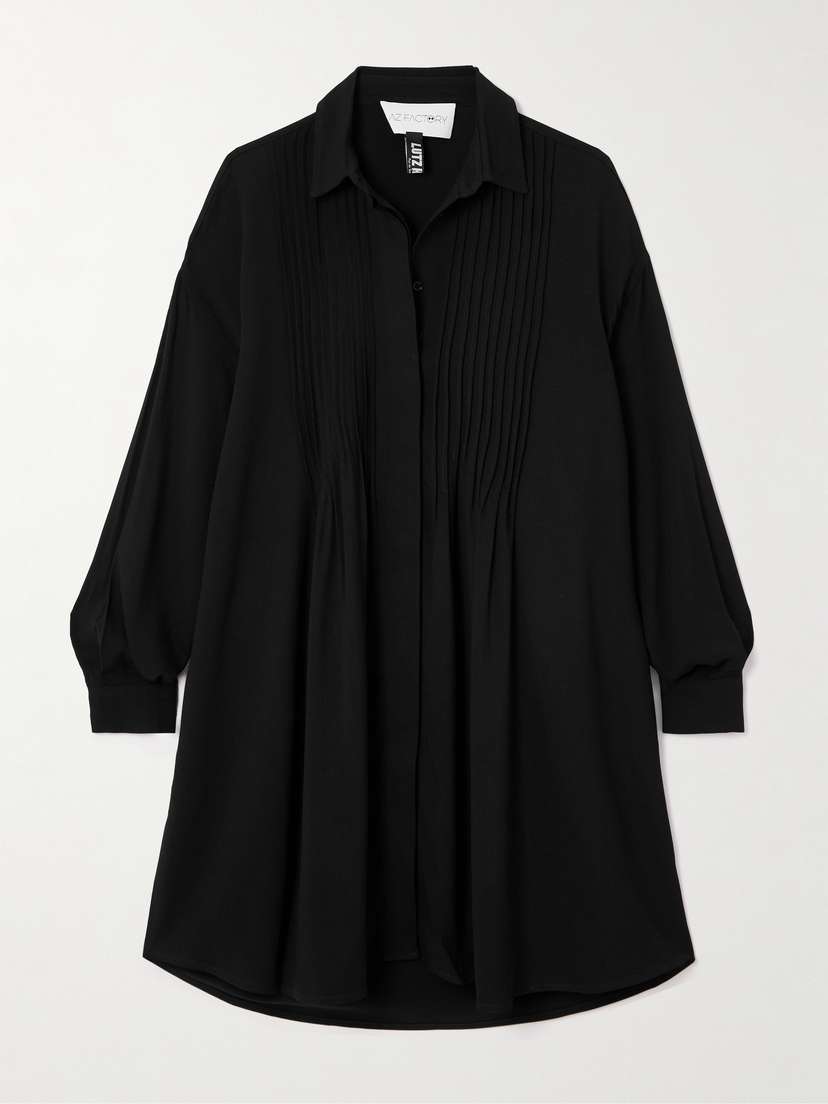AZ Factory + Lutz Huelle Ida Oversized Poplin Shirt Dress
