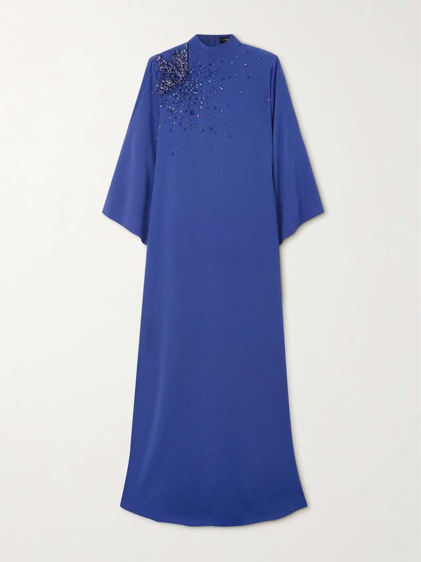 Zuhair Murad Embellished Cady Kaftan